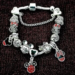 Mickey Mouse Hot Charm Bracelet
